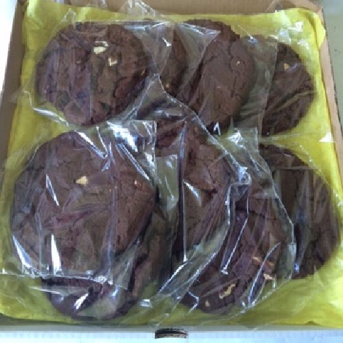 box of cookies triple choc